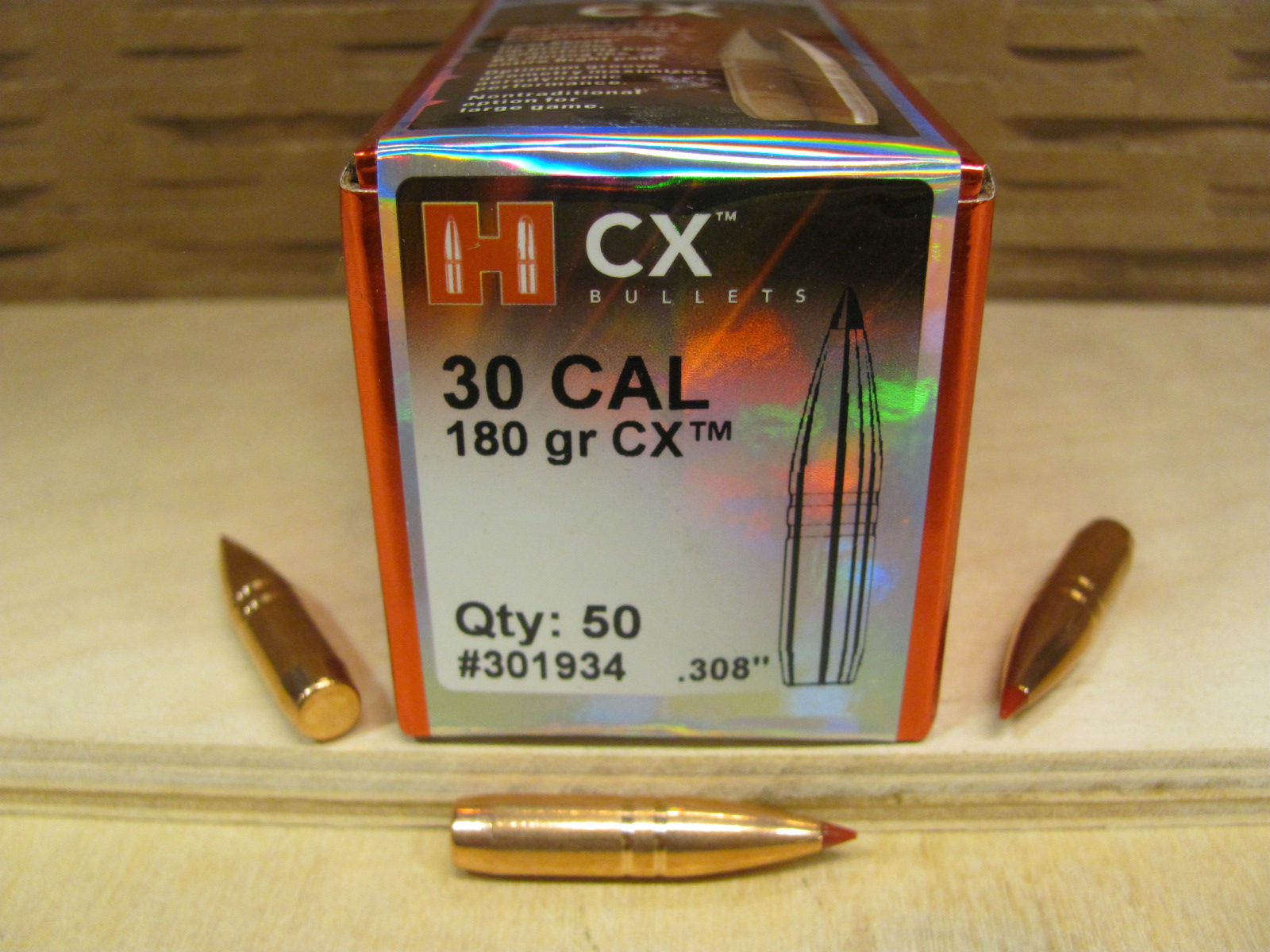 Count Box Cal Grain Cx Projectile For Handloading By