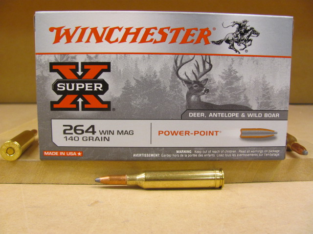 Round Case Win Mag Grain Power Point Winchester Ammo