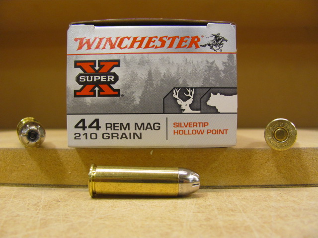 Round Case Rem Mag Grain Winchester Silvertip Jhp Hollow