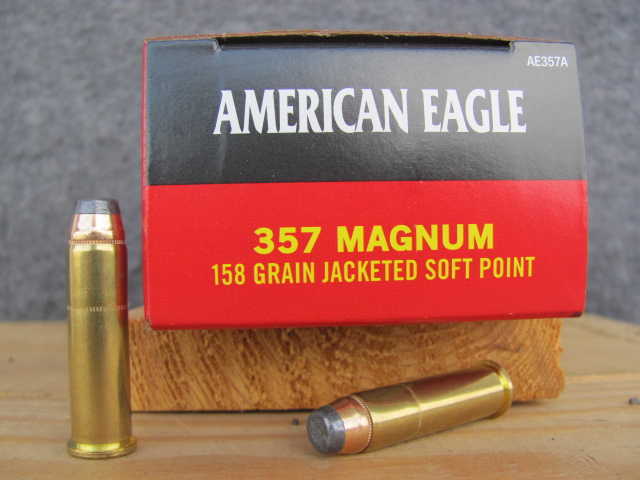 50 Round Box - 357 Magnum Federal American Eagle 158 Jacketed Soft ...