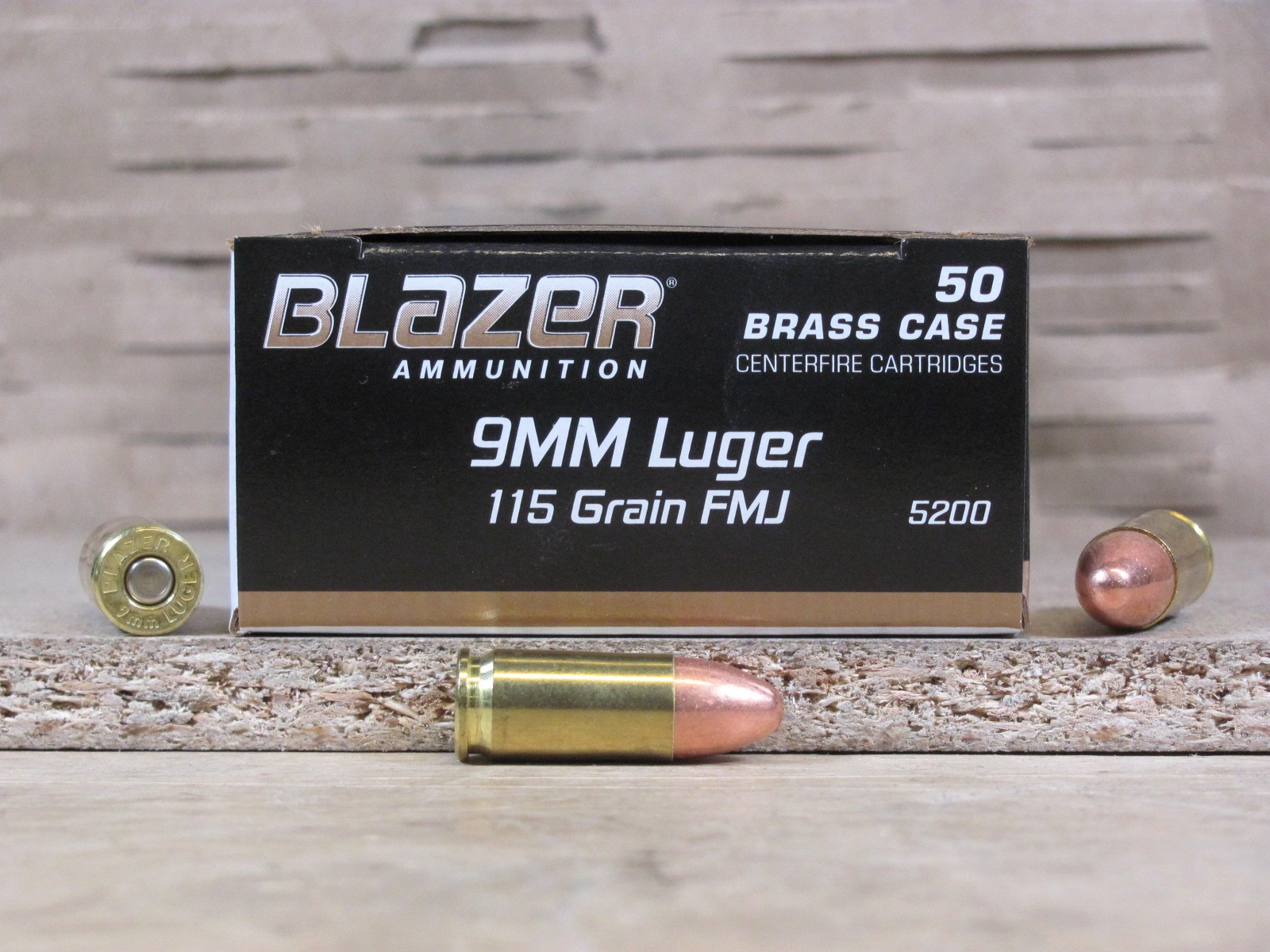 1000 Round Case Luger CCI Blazer Brass 9mm at SGAmmo