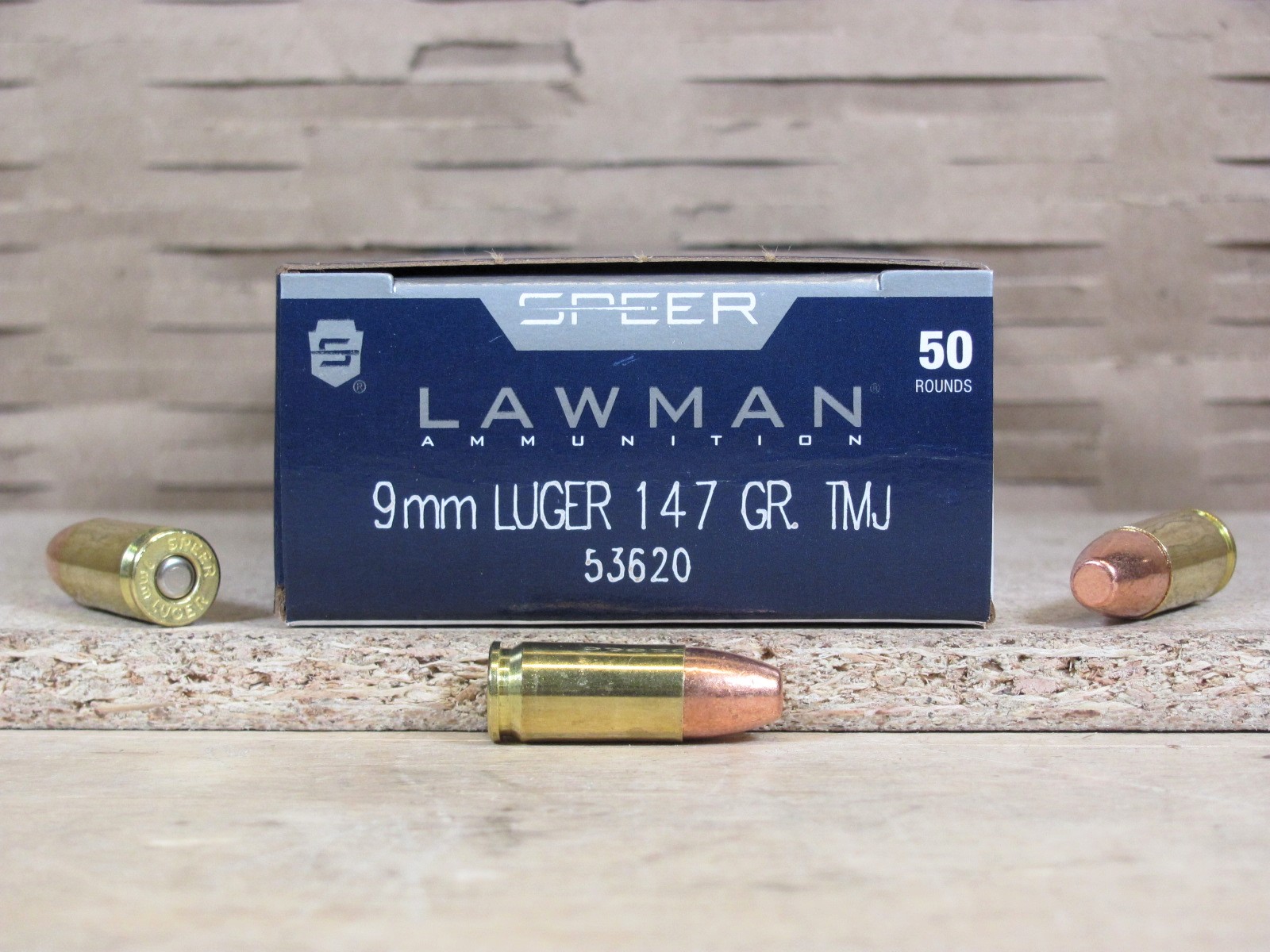 SALE ITEM - 1000 Round Case - 9mm Luger Speer Lawman 147 Grain TMJ ...