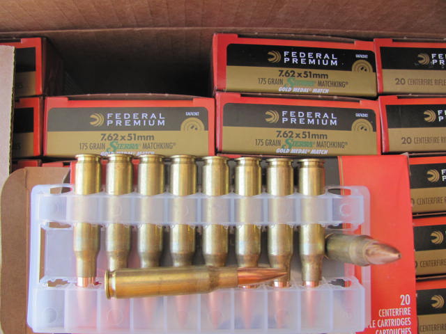 500 rd case - 7.62x51 Federal Gold Medal Match 175gr BTHP Sierra ...