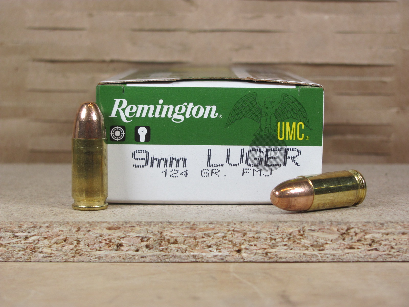 500 Round Case - 9mm Luger 124 Grain FMJ Remington UMC Ammo - L9MM2 ...