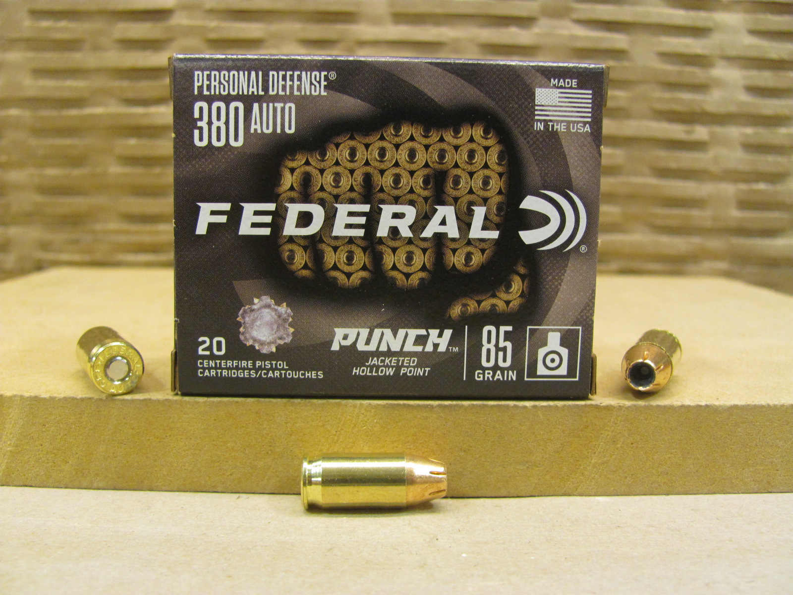 20-round-box-380-auto-85-grain-jacketed-hollow-point-federal-punch