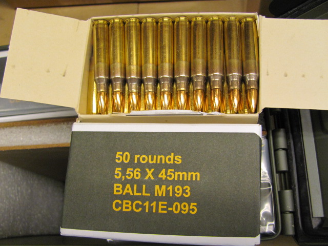 200 Round Pack - Magtech 5.56mm Ball M193 Military Surplus Ammo by CBC ...