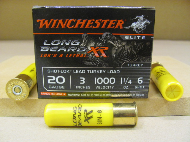 10 Round Box - 20 Gauge Winchester Long Beard XR Turkey Load 3 Inch 1 1 ...