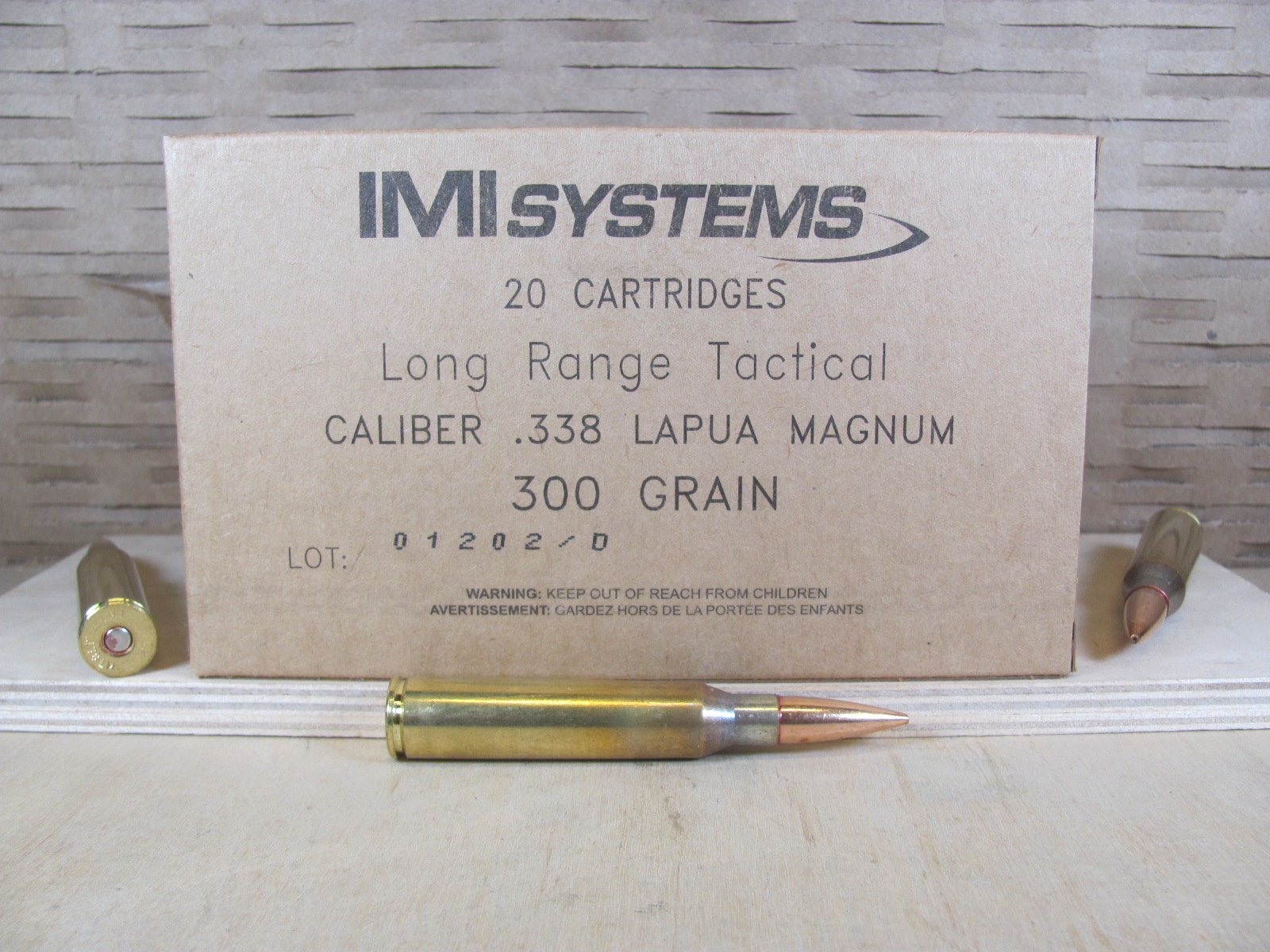 240 Round Case - .338 Lapua Magnum 300 Grain Hollow Point Long Range ...