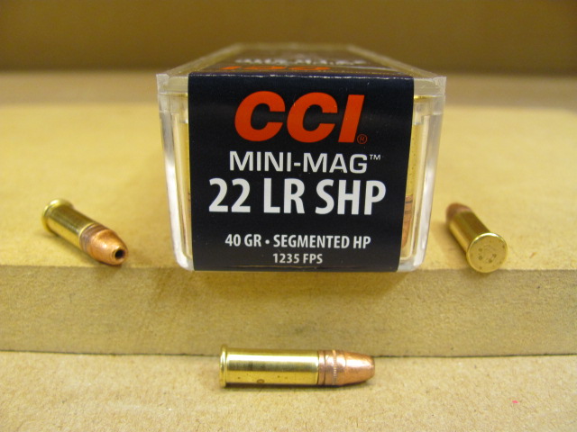 5000 Round Case 22 Lr 40 Grain Cci Mini Mag Segmented Hollow Point Ammo 36cc