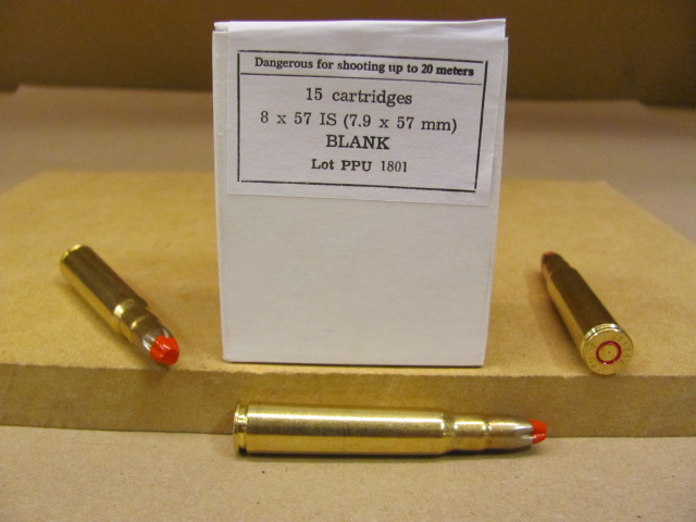 15 Round Box - 8mm Mauser Blank Ammo by Prvi Partizan - PPB79 | SGAmmo.com