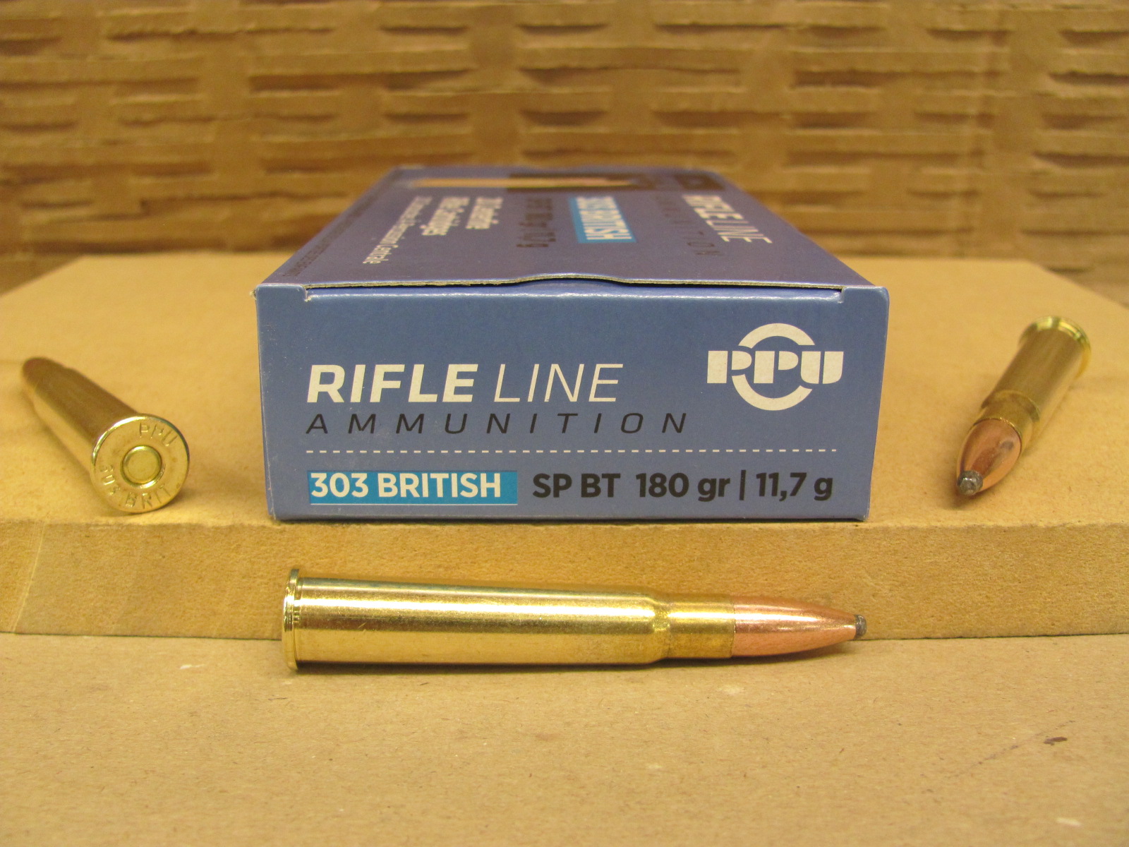 20 Round Box- 303 British 180 Grain Soft Point Prvi Partizan Ammo ...