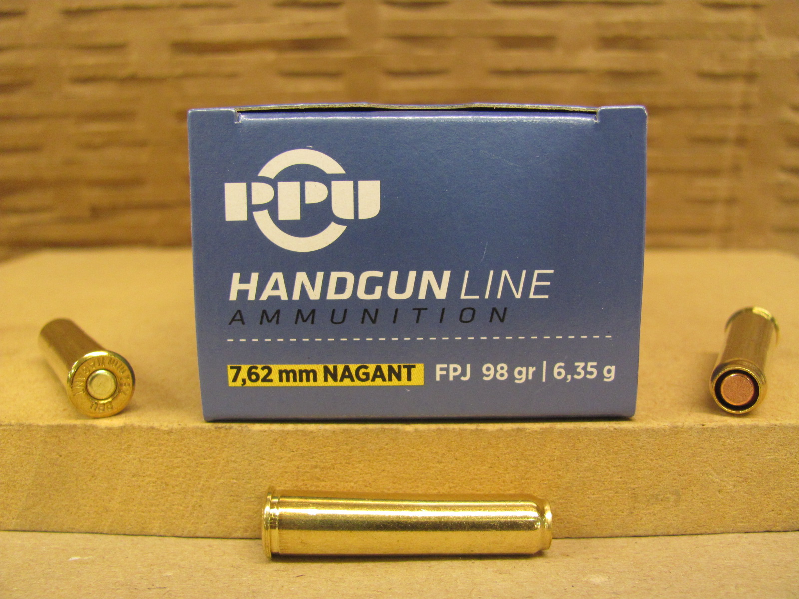 50 Round Box - 7.62x38R Nagant Revolver 98 Grain FPJ Prvi Partizan Ammo -  PPR71 or PPH762N | SGAmmo.com