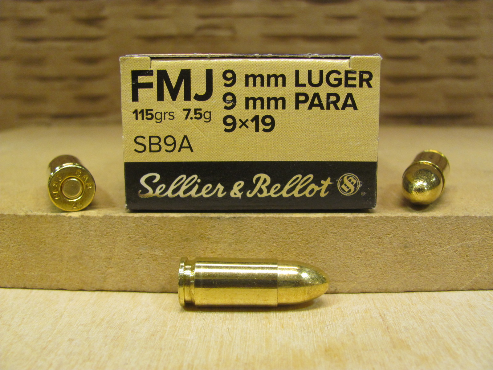 Sellier & Bellot BRASS- 9MM NEW BRASS. BAG OF 50. S&B316200 - Western Metal  Inc.