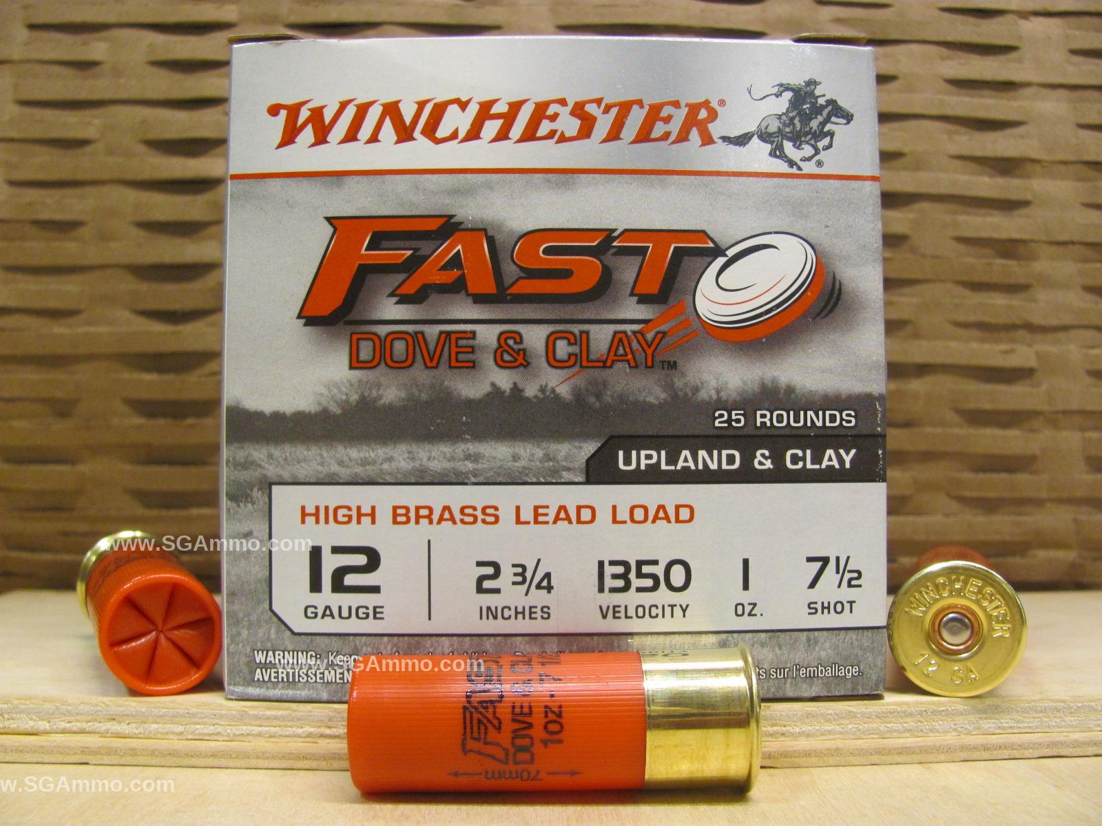 25 Round Box - 12 Gauge 2.75 Inch 1 Ounce Number 6 Shot Winchester