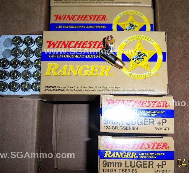 Federal Ranger 9mm 115 gr. +P+