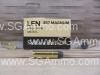 50 Round Box - 357 Magnum 158 Grain LFN Lead Bullet Ammo by Sellier Bellot - SB357L