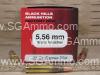50 Round Box - 5.56mm 62 Grain Barnes TSX Black Hills Ammo - D556N18
