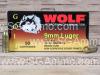 50 Round Box - 9mm Luger 124 Grain FMJ Brass Case Wolf Gold Ammo Made in Turkey