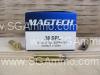 50 Round Box - 38 Special 158 Grain SJHP Hollow Point Ammo by Magtech - 38E 