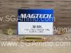 1000 Round Case - 38 Special 125 Grain FMJ-Flat Magtech Ammo - 38Q