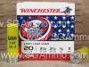 250 Round Case - 20 Gauge 2.75 Inch 7/8 Ounce Number 8 Shot Winchester USA Game and Target Ammo - USA208T