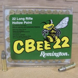100 Round Box - 22 LR 33 Grain CBEE22 Remington Low Noise Hollow Point Ammo - CB-22L100
