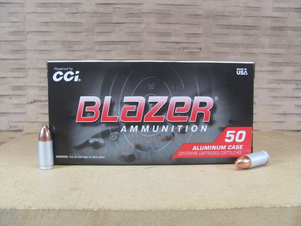 1000 Round Case - 9mm Luger CCI Blazer 115 Grain FMJ Aluminum Case Ammo - 3509 - Bulk Ammo For Sale | Cheap Ammunition | SG Ammo
