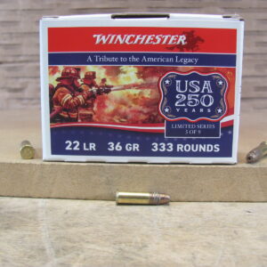 333 Round Brick - 22 LR Winchester 36 Grain Copper Hollow Point High Velocity Ammo - 22LR333HP