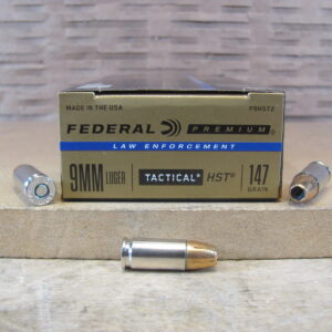 50 Round Box  - 9mm Luger Federal HST 147 Grain Hollow Point LE Ammo P9HST2
