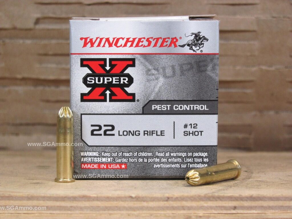 50 Round Box – Winchester 22 LR Number 12 Shotshells – Rat or Snake ...