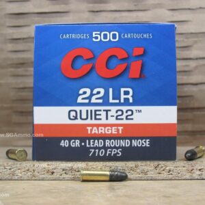 500 Round Brick - 22 LR 40 Grain CCI Low Noise Quiet Ammo - 960 - READ DESCRIPTION