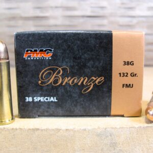 50 Round Box - 38 Special 132 Grain FMJ PMC Ammo - 38G