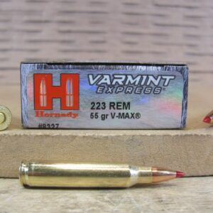 20 Round Box - 223 Rem 55 Grain V-max Hornady Varmint Express Ammo - 8327