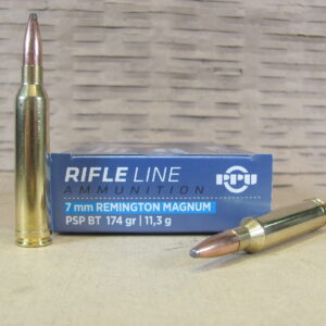 20 Round Box - 7mm Magnum 174 Grain Soft Point Prvi Partizan Ammo - PP7RM2