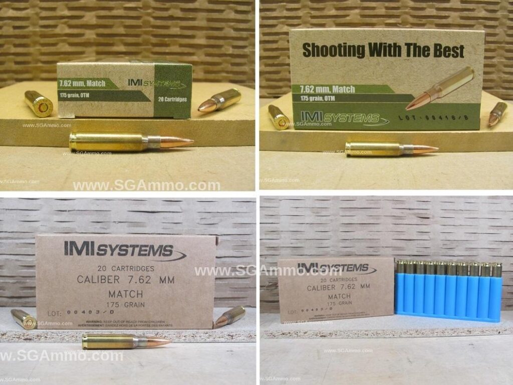 500 Round Case – 7.62×51 NATO 175 Grain BTHP SMK OTM Razor Core Match ...