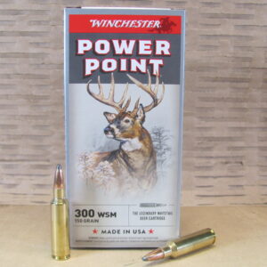 20 Round Box - 300 WSM 150 Grain Winchester Power Point Ammo - X300WSM1