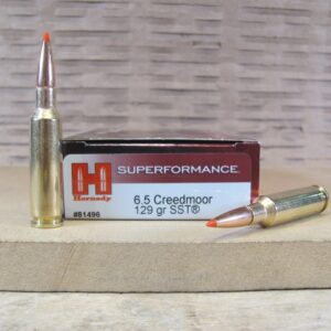 20 Round Box - 6.5 Creedmoor 129 Grain Hornady SST Ammo - 81496