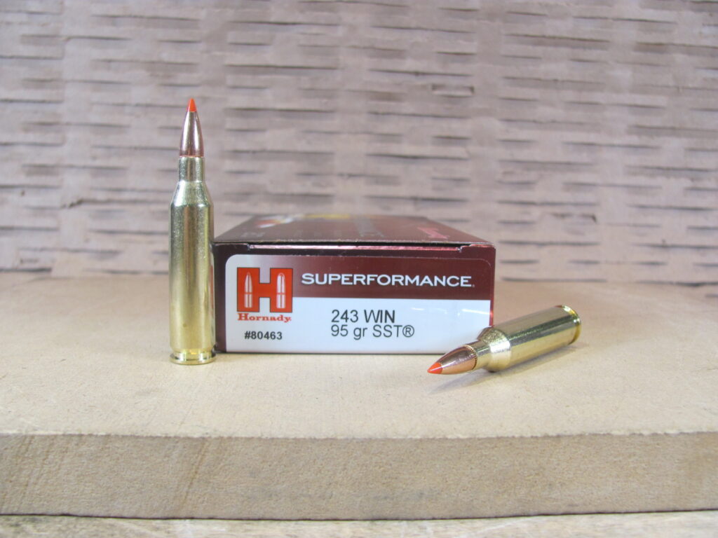 200 Round Case – 243 Win 95 Grain SST Hornady Superformance Ammo