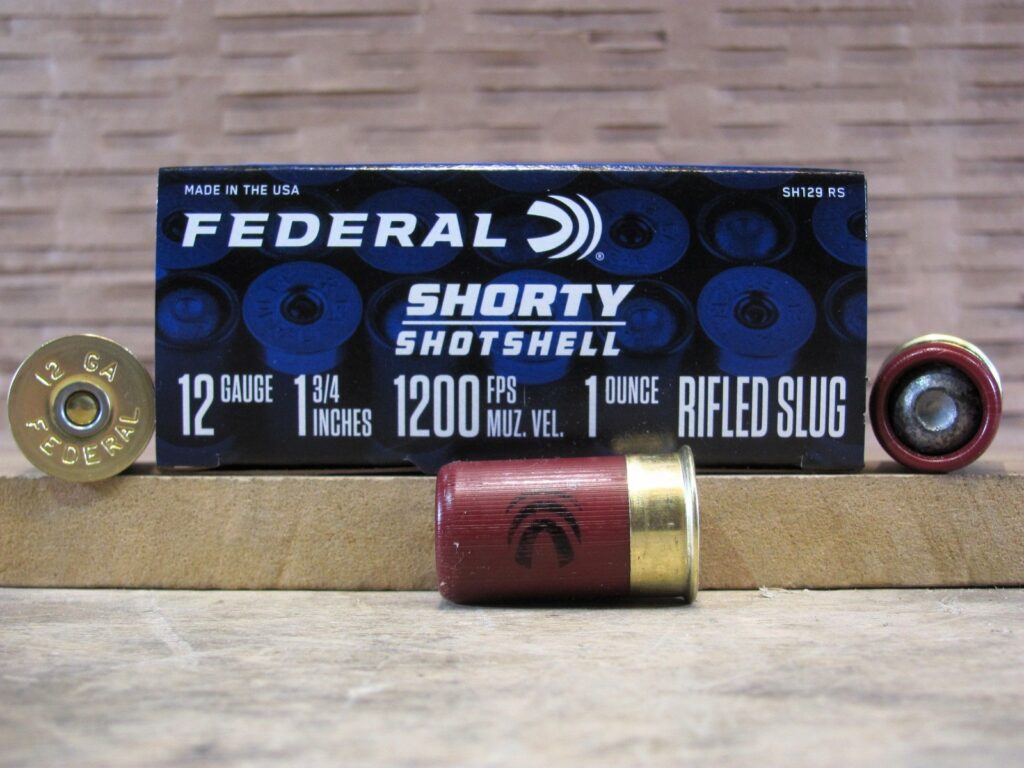 10 Round Box - 12 Gauge 1 3/4 Inch 1 Ounce Rifled Slug Federal Shorty Shotshell Ammo - SH129 RS - Premium Ammo For Sale | In Stock | SG Ammo