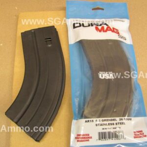 26 Round Mag - AR15 6.5 Grendel Stainless Steel Duramag by C-products Defense