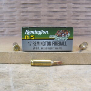 17 Rem Fireball Ammo