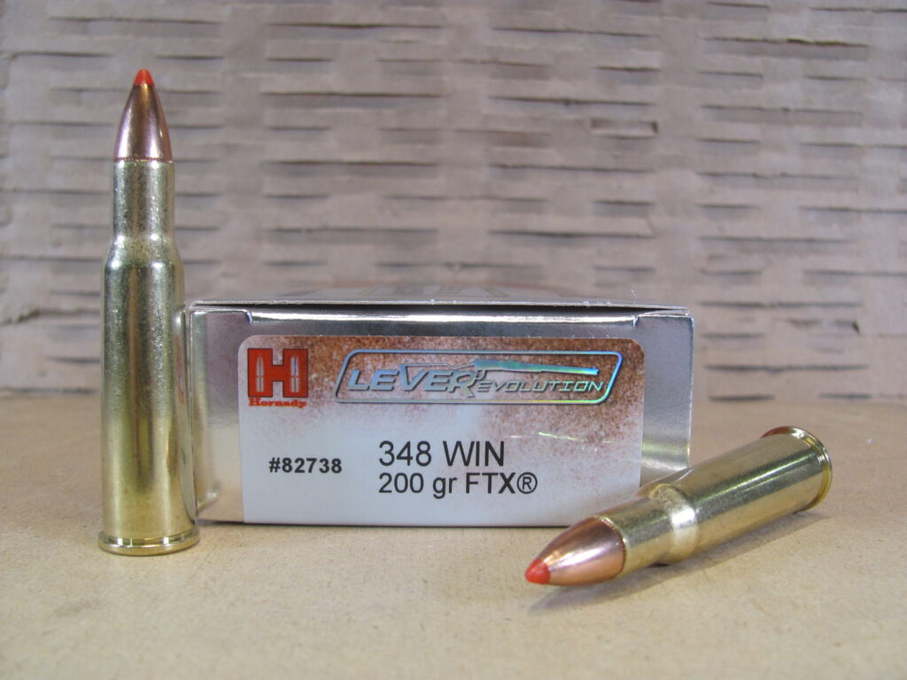 20 Round Box – 348 Win 200 Grain FTX Hornady LeverEvolution Ammo ...