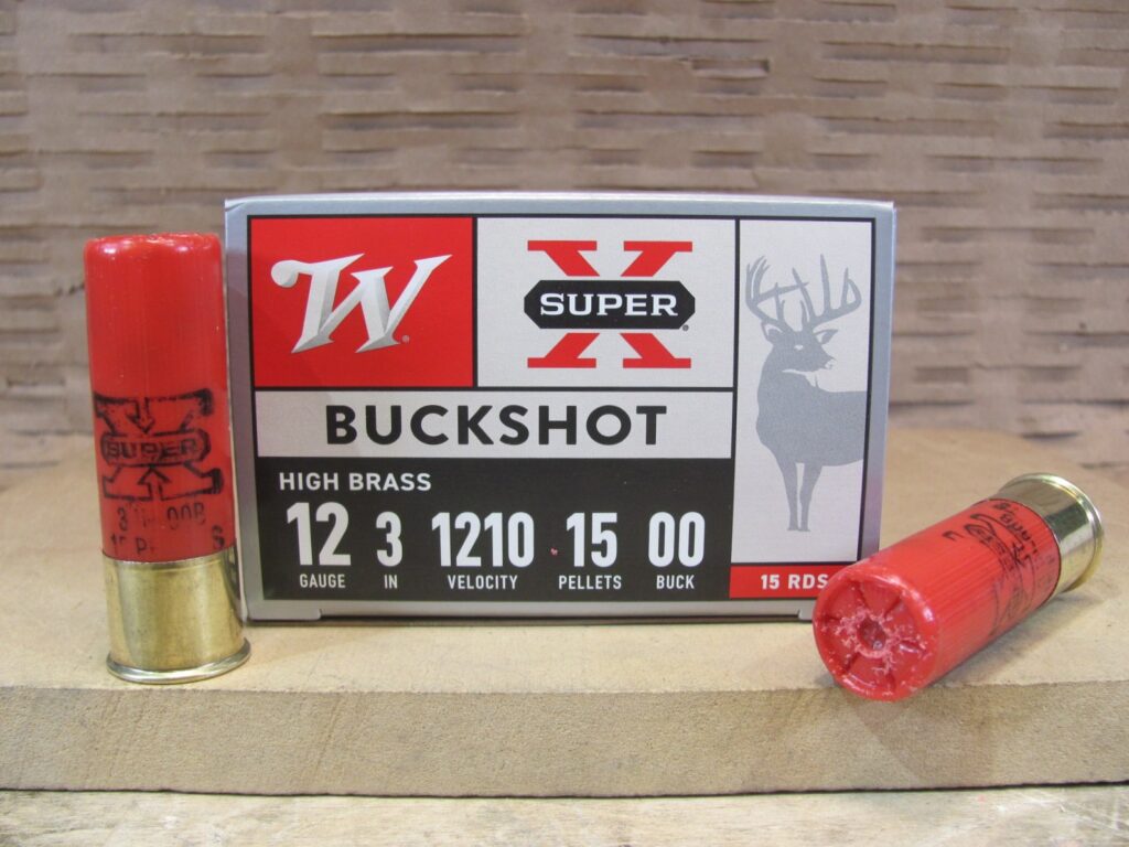 15 Round Box - 12 Gauge 3 Inch 1210 FPS 15 Pellet 00 Buck Winchester Ammo - XB12300VP - Premium Ammo For Sale | In Stock | SG Ammo