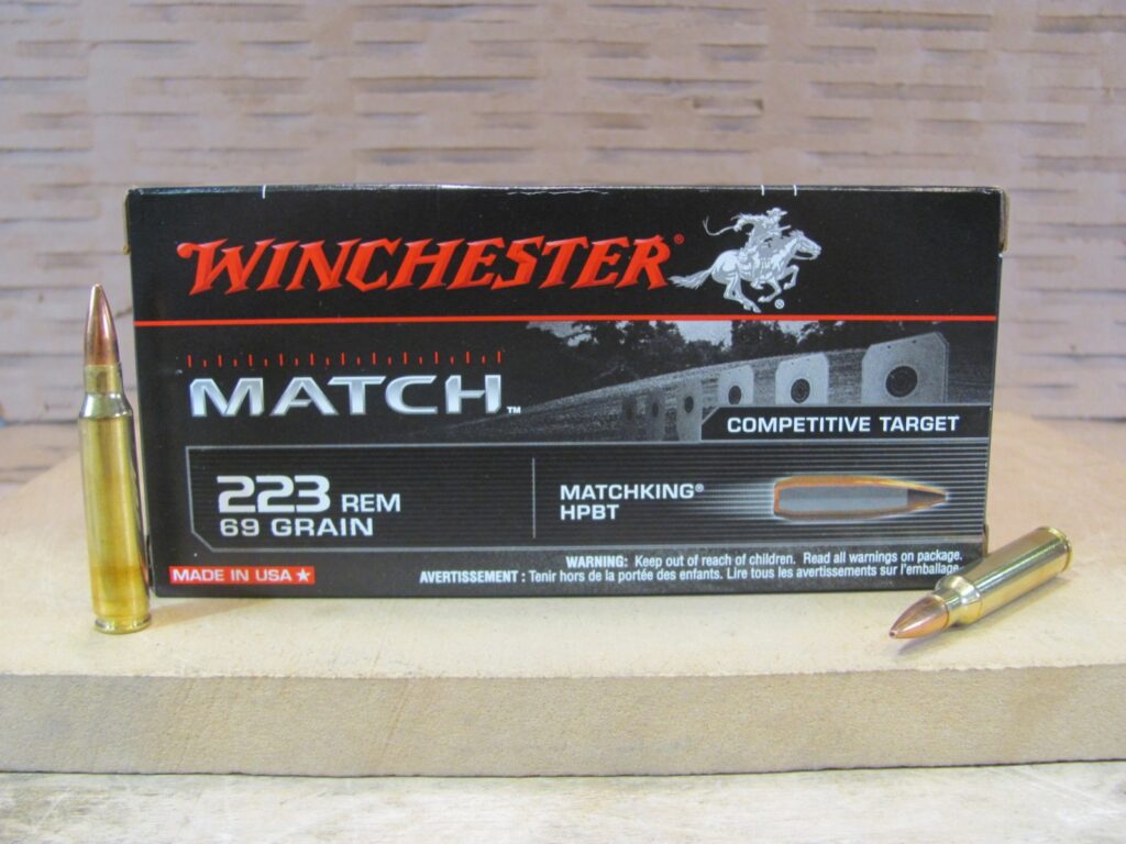 20 Round Box – 223 Rem 69 Grain Matchking Hollow Point BT