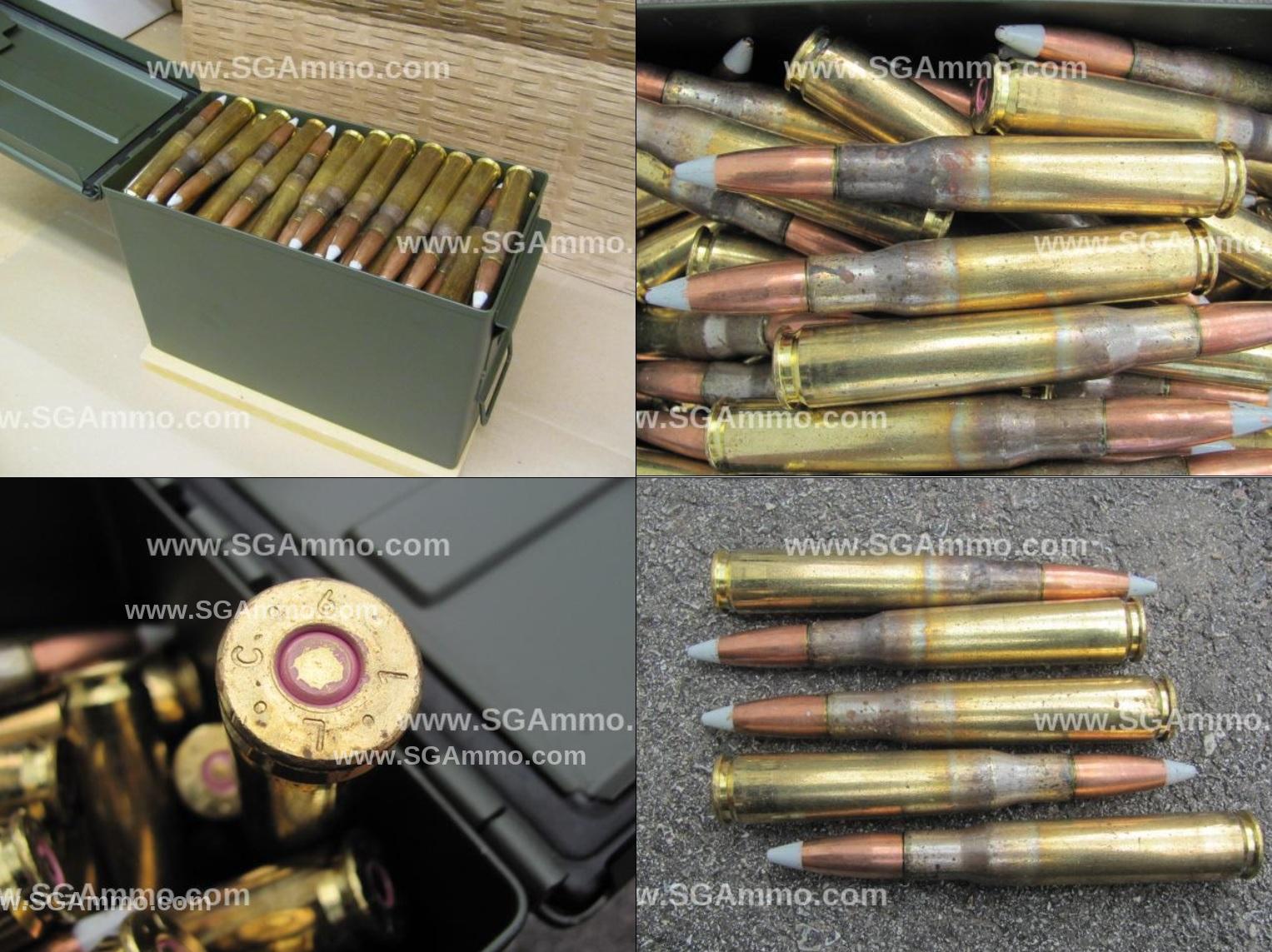 150 Round Can - 50 BMG M8 647 Grain API Incendiary Ammo