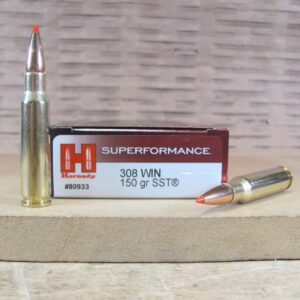 20 Round Box - 308 Win 150 Grain SST Hornady Superformance Ammo - 80933