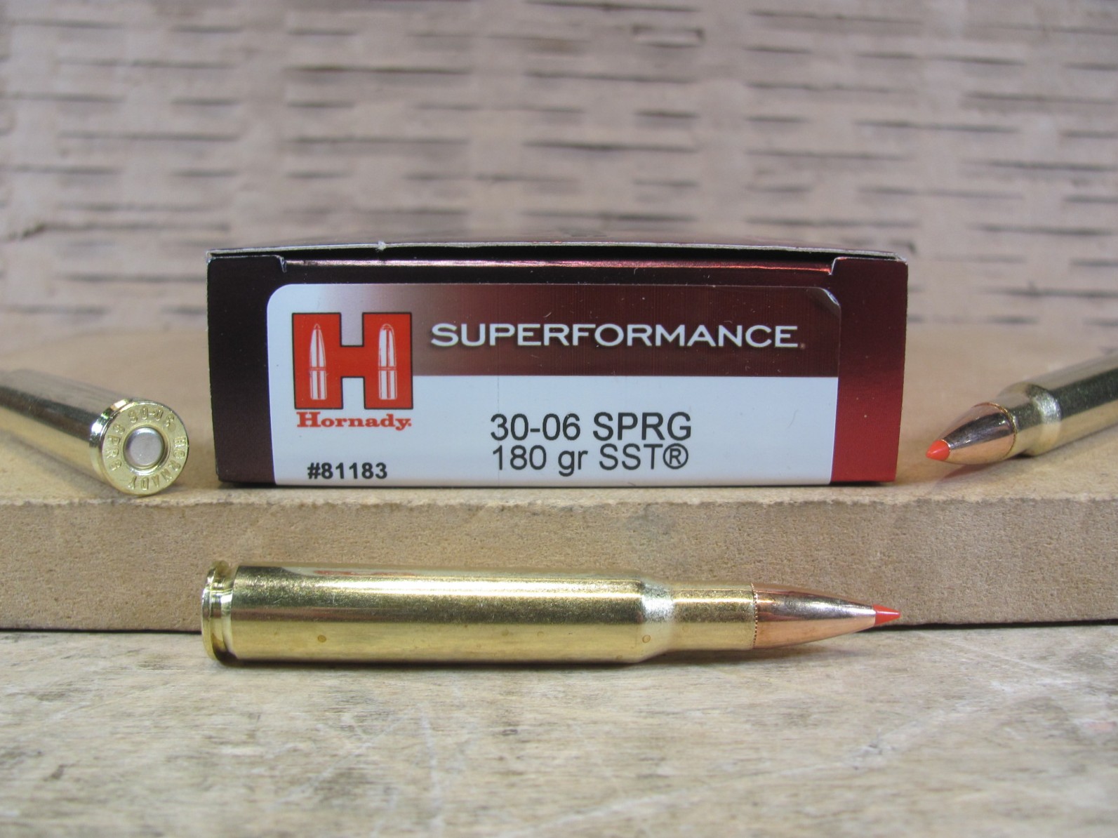 20 Round Box - 30-06 SPRG 180 Grain SST Hornady Superformance Ammo - 81183