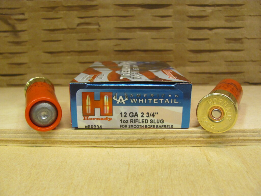100 Round Case - 12 Gauge 2.75 Inch 1 Ounce Rifled Slug Hornady American Whitetail Ammo - 86234 - Bulk Ammo For Sale | Cheap Ammunition | SG Ammo