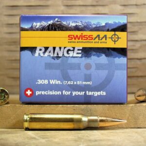 1000 Rounds - .308 Win 147 Grain FMJ Saltech Swiss Precision Range Ammo