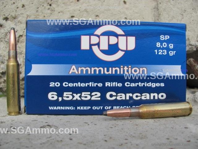 6.5 Carcano Ammo